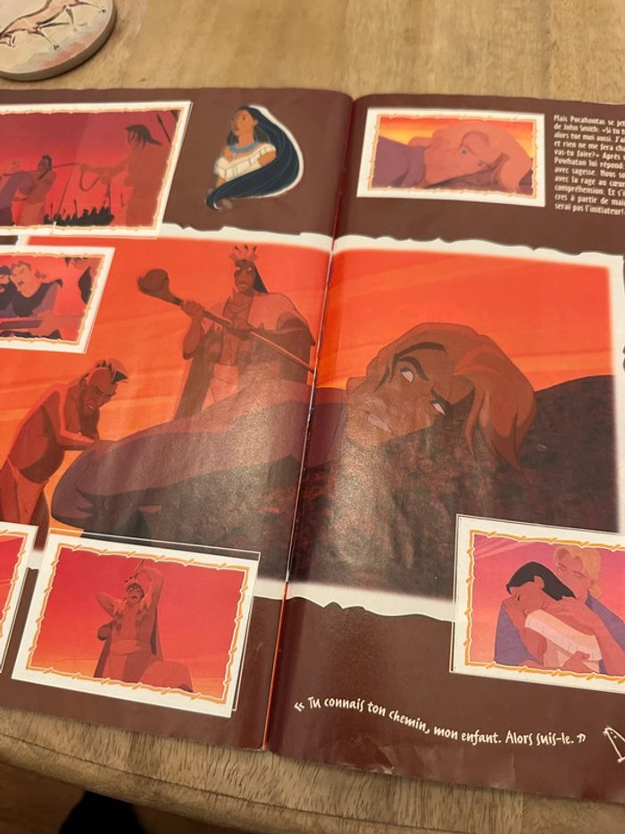 Walt Disney Pocahontas - Album Panini complet avec poster stickers livre autocollants - photo numéro 13