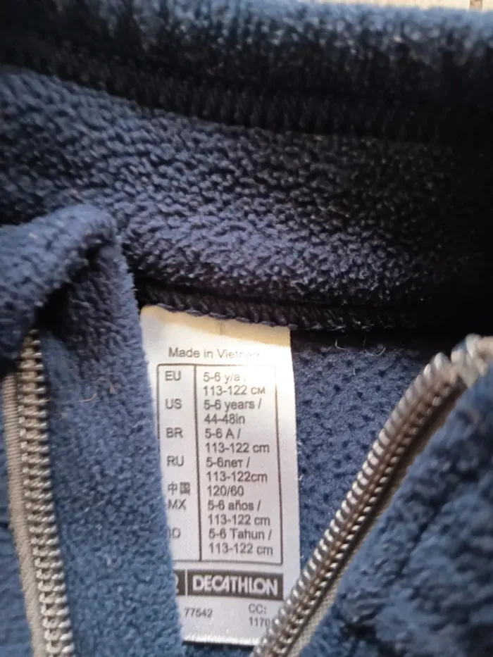 Veste polaire quechua 6 ans - photo numéro 4