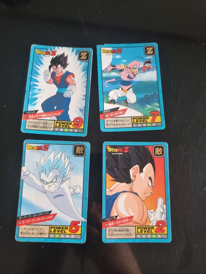 Carte Dragon Ball Z power level