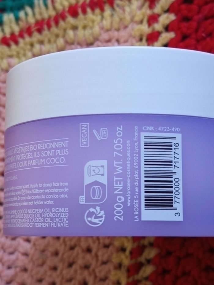 Masque Capillaire Réparateur - La Rosée - Neuf - photo numéro 6