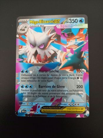 Carte Pokémon Méga-Blizzaroi Ex 036/132 MEO1