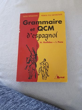 Grammaire et QCM d'espagnol