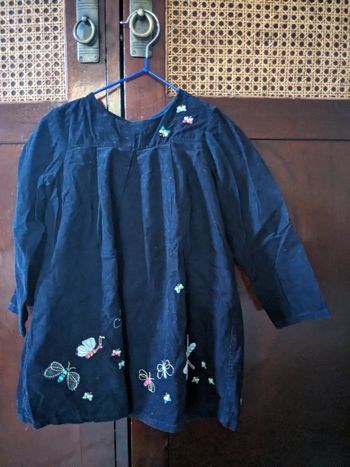 Robe velours brodée 4 ans Catimini