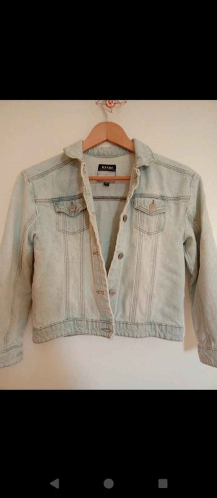 Veste en jean taille 12 ans. Kiabi - photo numéro 2