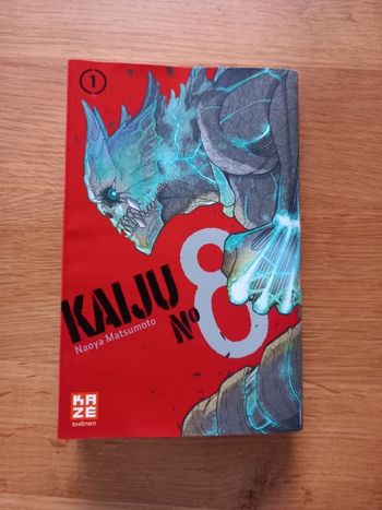 Manga Kaiju n°8 tome 1