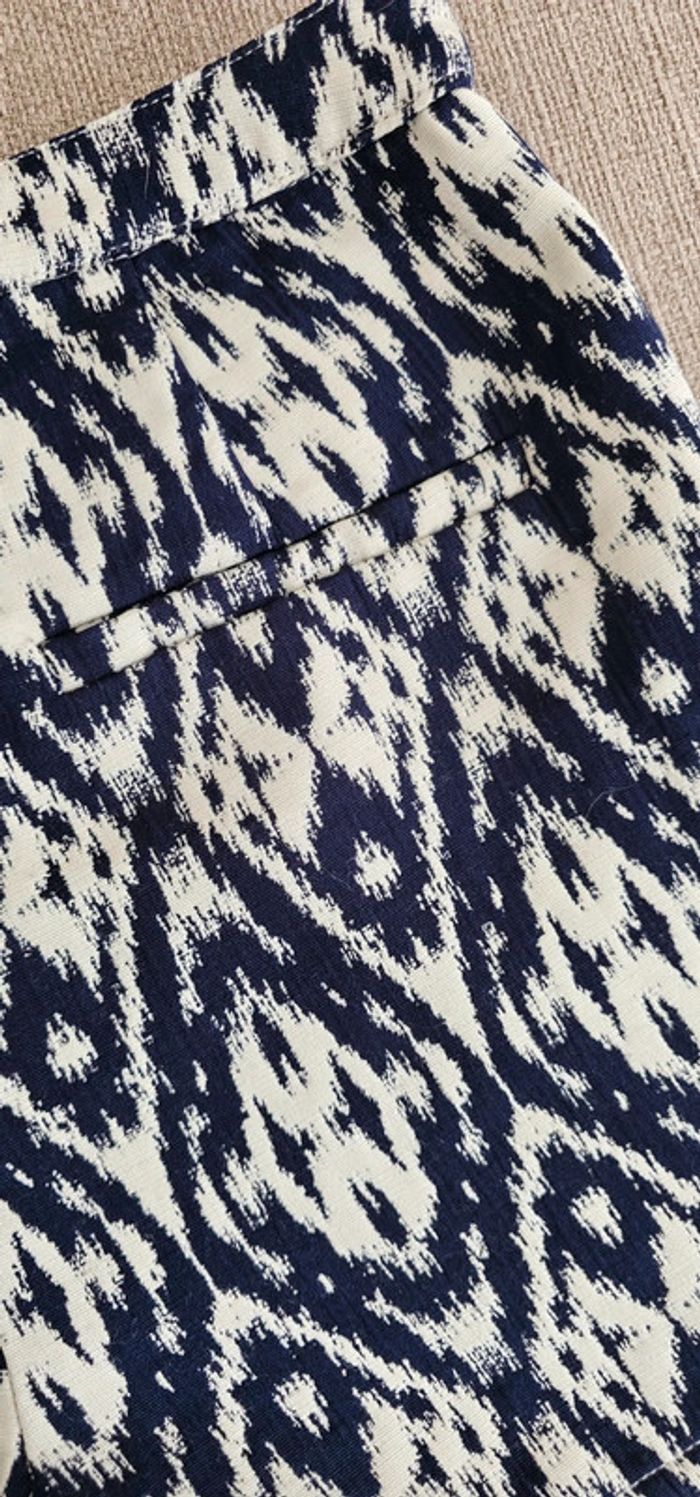 Magnifique short bleu & blanc - photo numéro 4