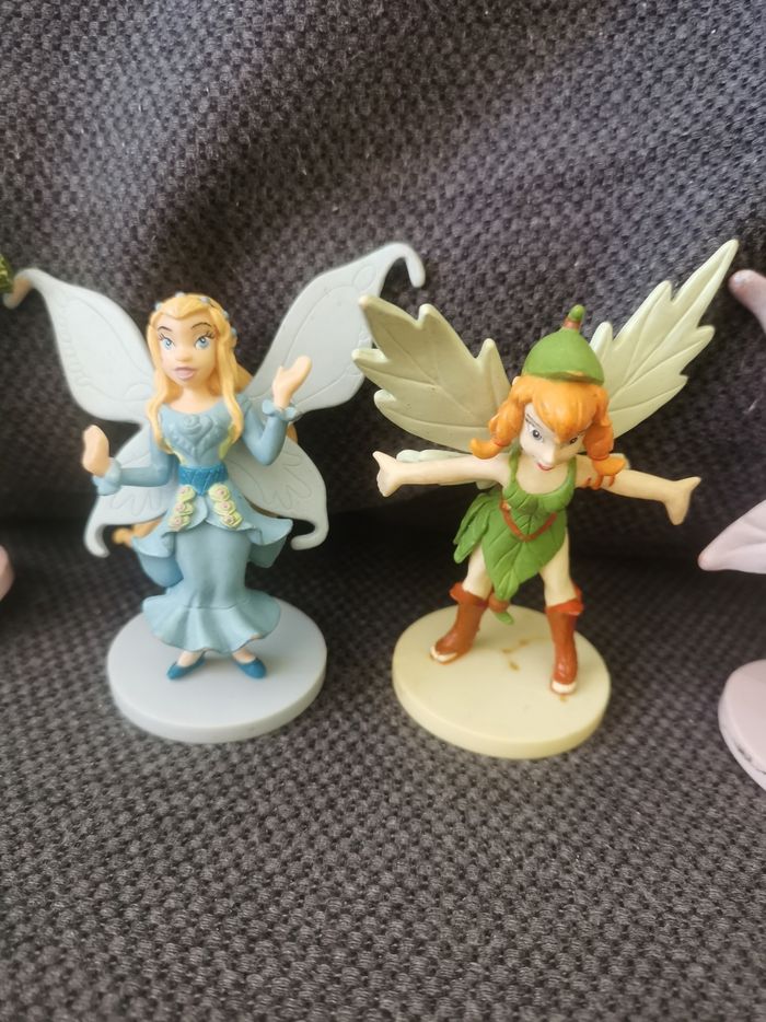 Lot de figurines fée clochette disney - photo numéro 3