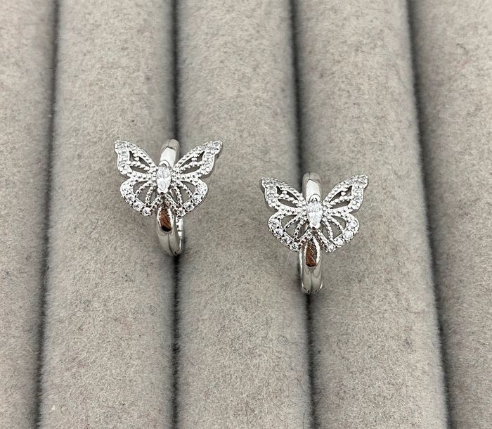 Boucles d’oreilles en argent 925 - photo numéro 2