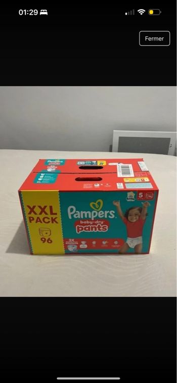 couche pampers taille 5