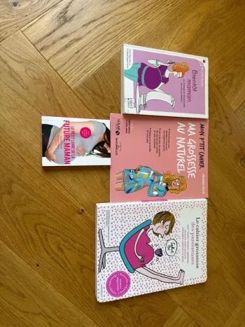 Lot de livres sur la grossesse