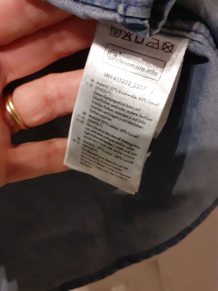 Chemise jeans  39/40  livergy - photo numéro 6