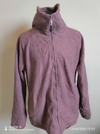 Veste polaire zippée 