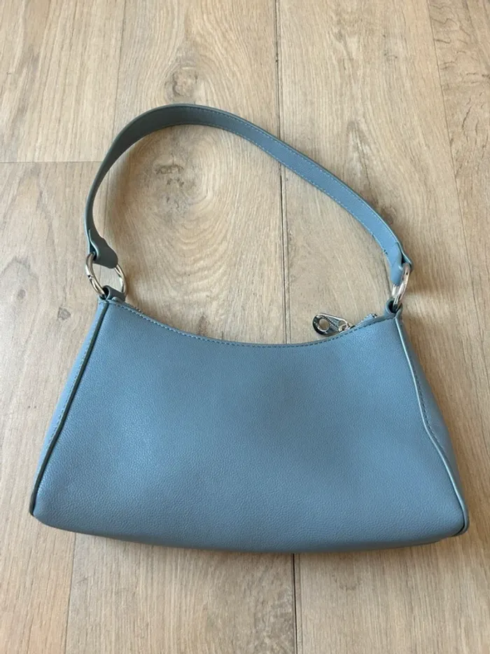 Petit sac bleu vintage en excellent état - photo numéro 2