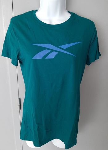 Haut de sport Reebok vert taille S