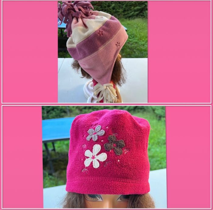 2 bonnets 3 à 5 ans