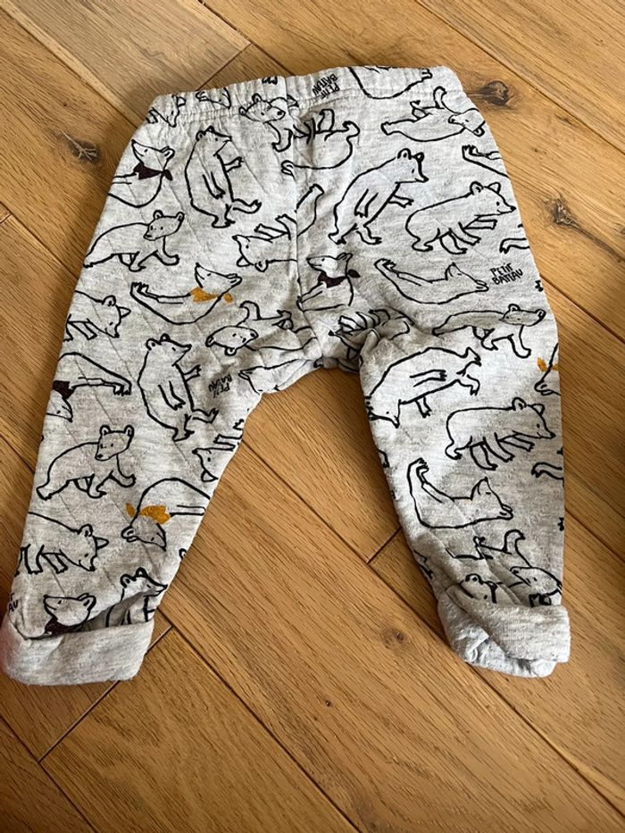 Ensemble jogging gilet petit bateau 6 mois - photo numéro 3