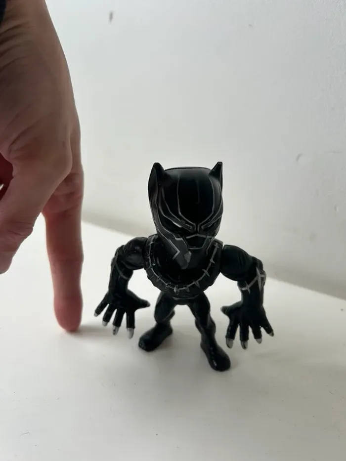 Jada - Marvel - Figurine Black Panther 10cm - Métal - 253221002 - photo numéro 2