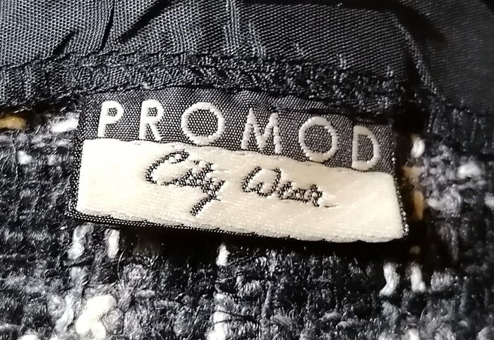 Robe carreaux noir et blanc bouton métal taille 42 Promod - photo numéro 10