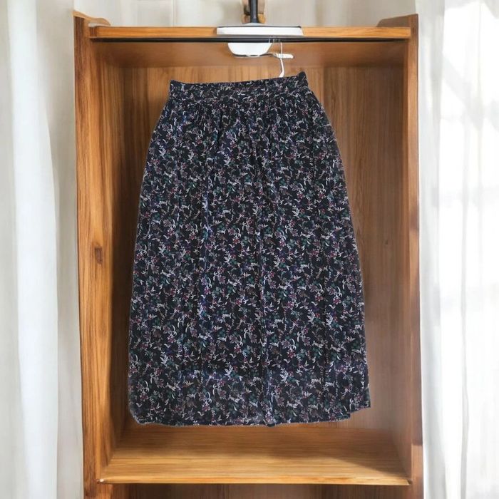 jupes longue Maison 123 noir et multicolore taille L