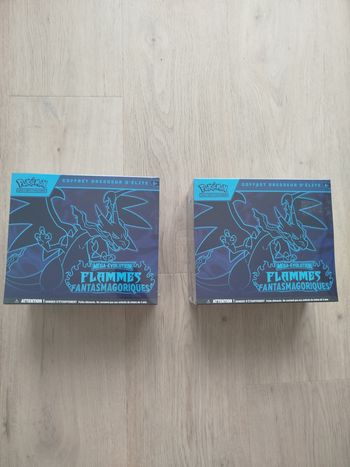 Pack Pokémon : 2 Coffrets Flammes Fantasmagoriques ME02 – Neuf et scellé