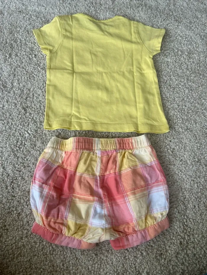 Lot : ensemble été bébé fille - 12 mois - grain de blé et C&A baby club - photo numéro 5