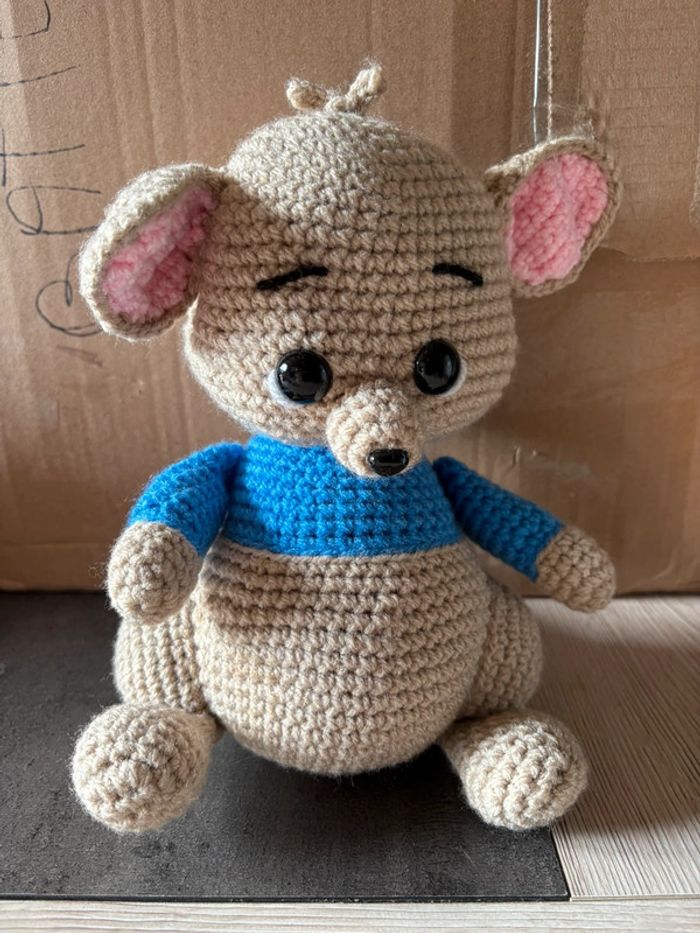 Peluche fait main petit gourou