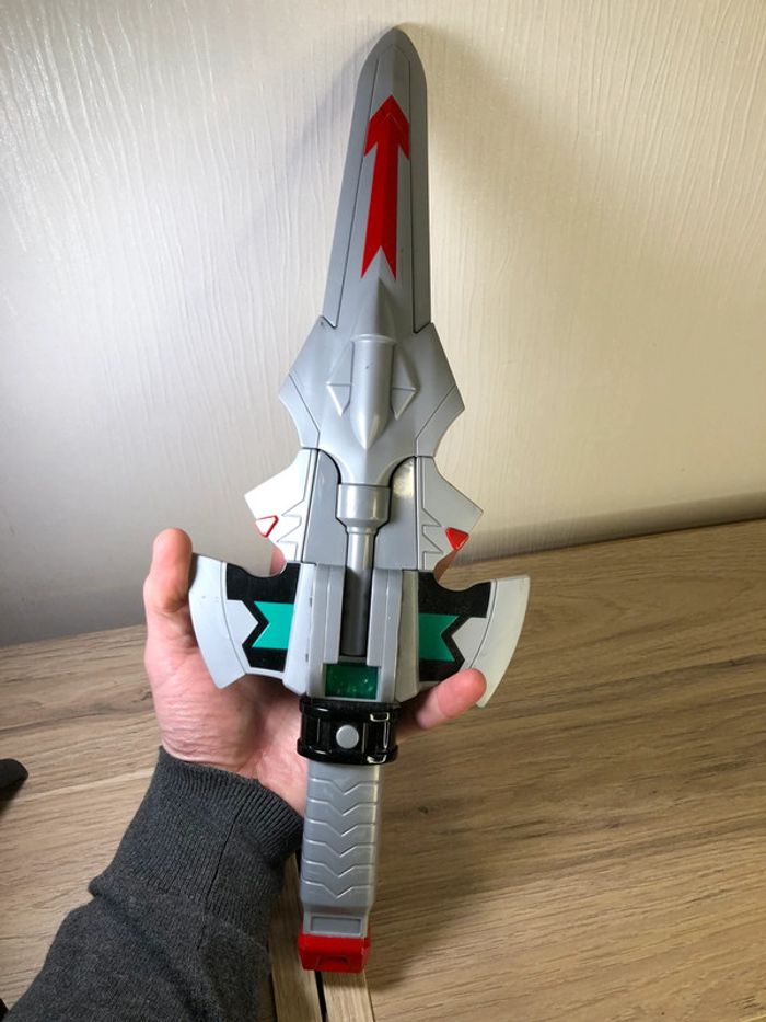 Power Rangers Mystic Force Titan Sword, with light and sound, Bandai 2005 - photo numéro 3