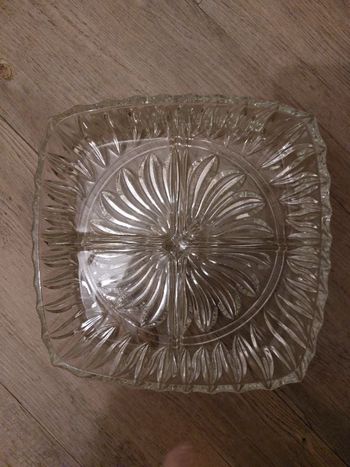 Plateau aperitif en verre