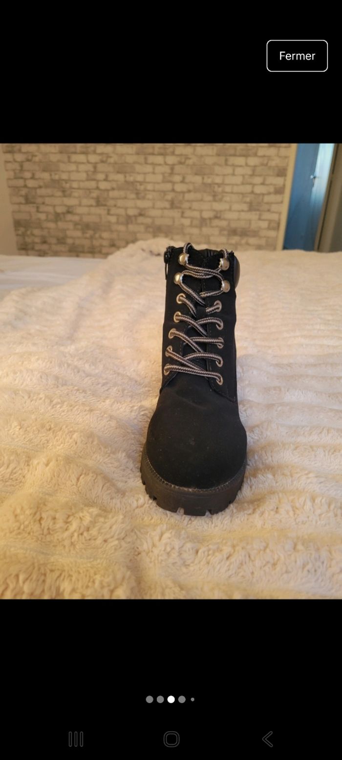 Bottines bi matière - photo numéro 4