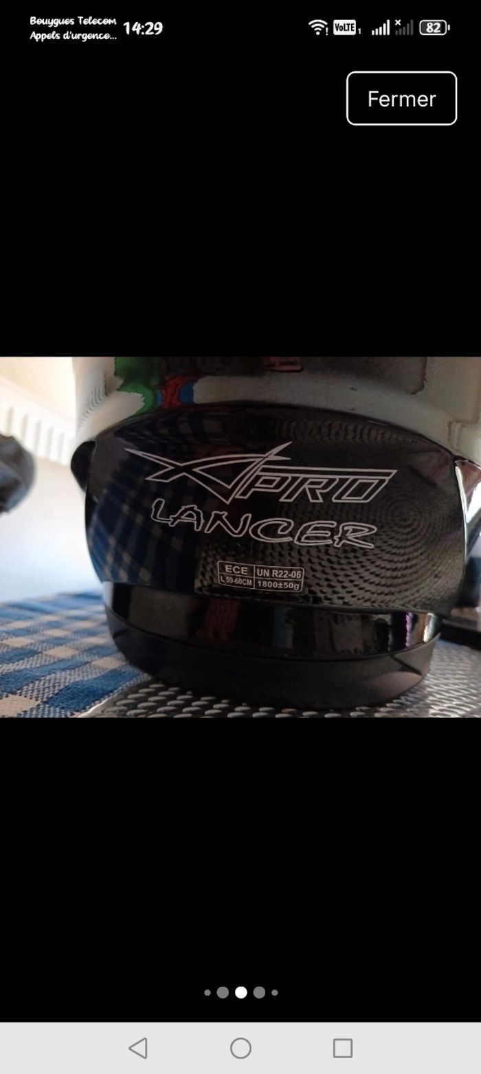 Casque moto - photo numéro 5