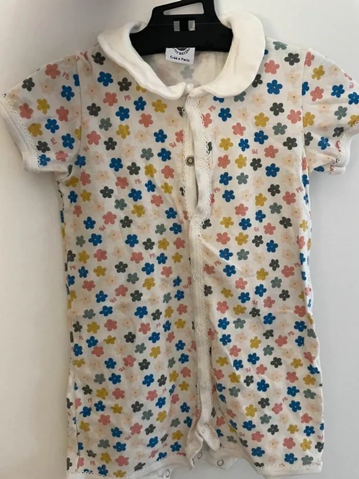 Combi courte / Barboteuse 18 mois petit bateau