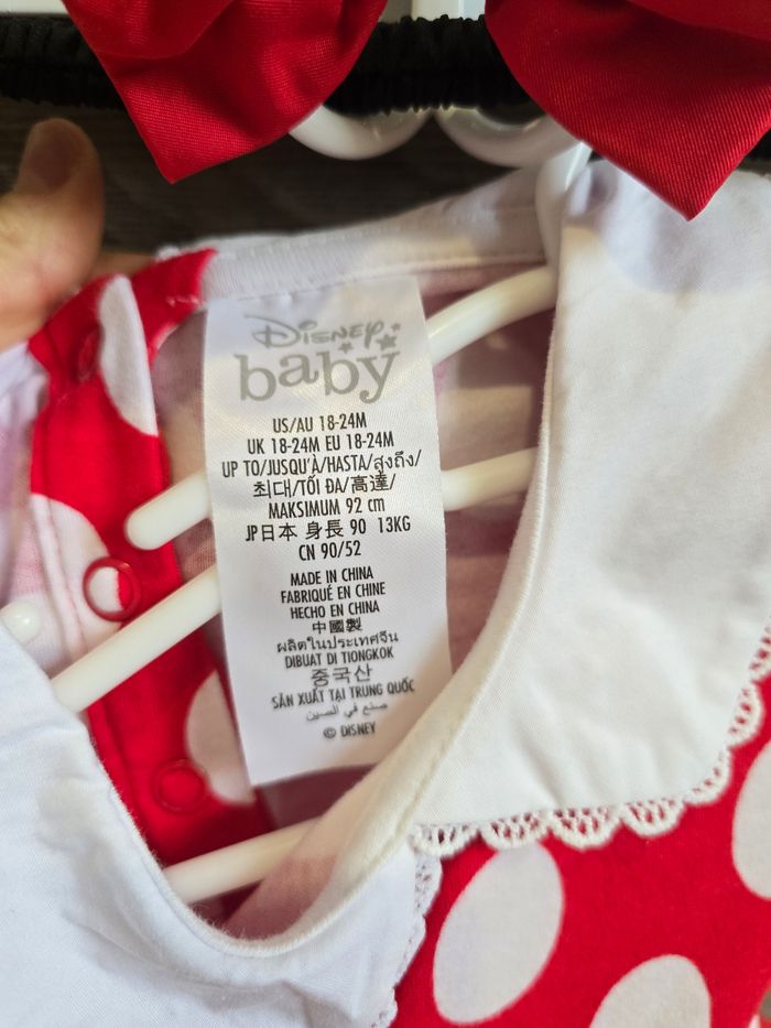 Vêtement Bébé Fille - Robe Minnie - 18/24 mois - photo numéro 5