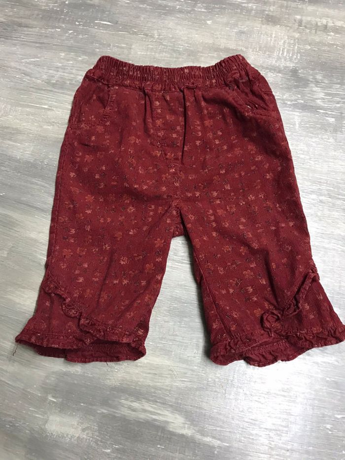 Pantalon bordeaux