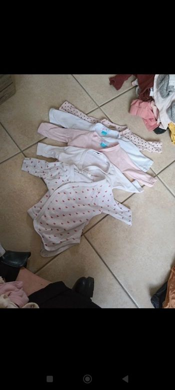 Lot bodies manches longues