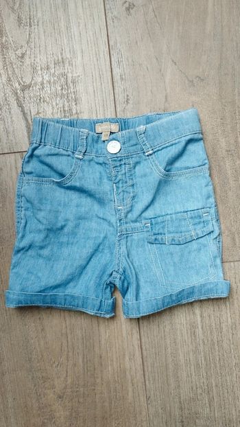 Short jean Grain de blé 12 mois