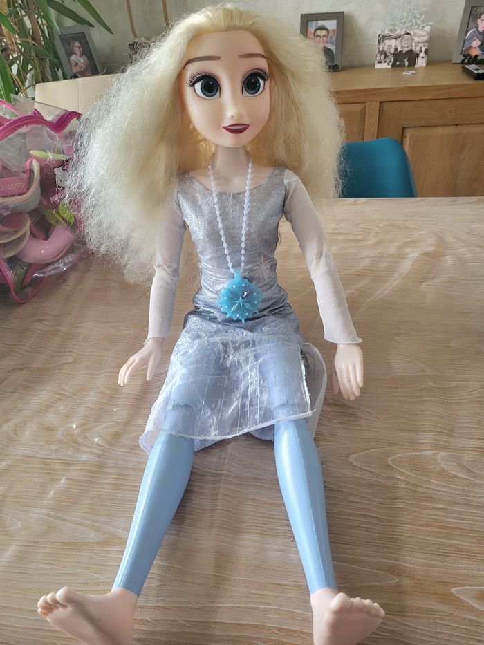 Grande poupee elsa - photo numéro 2