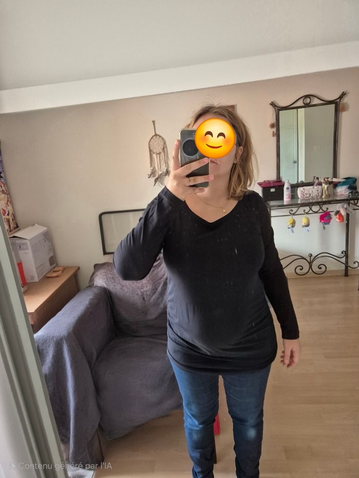 Tee-shirt maternité femme