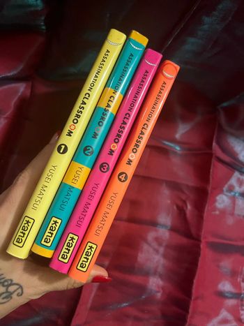 Lot de 4 mangas