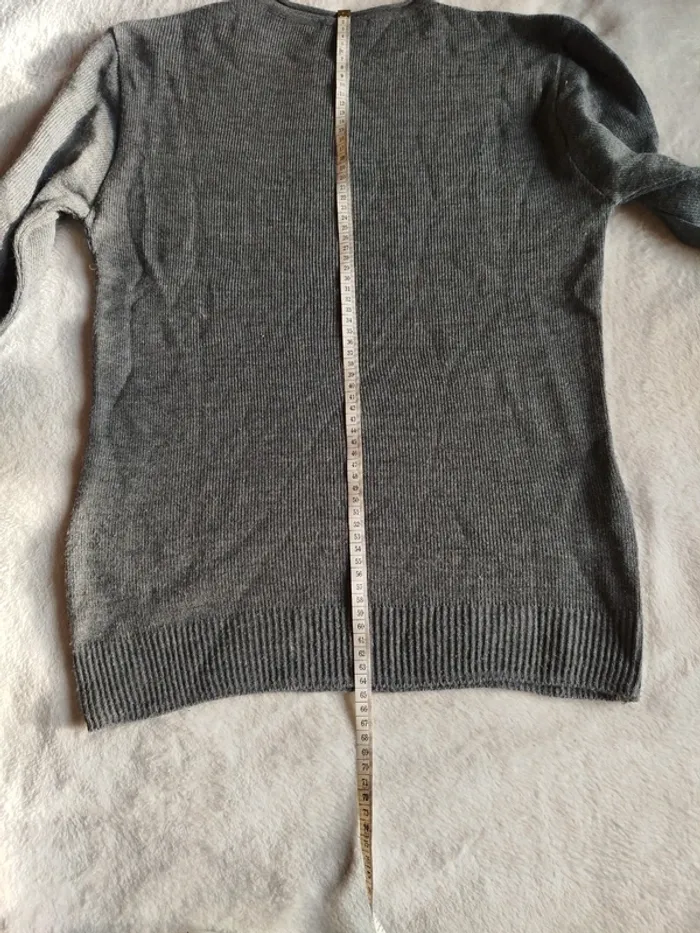 Pull fin manches longues Guru 50% laine - photo numéro 7