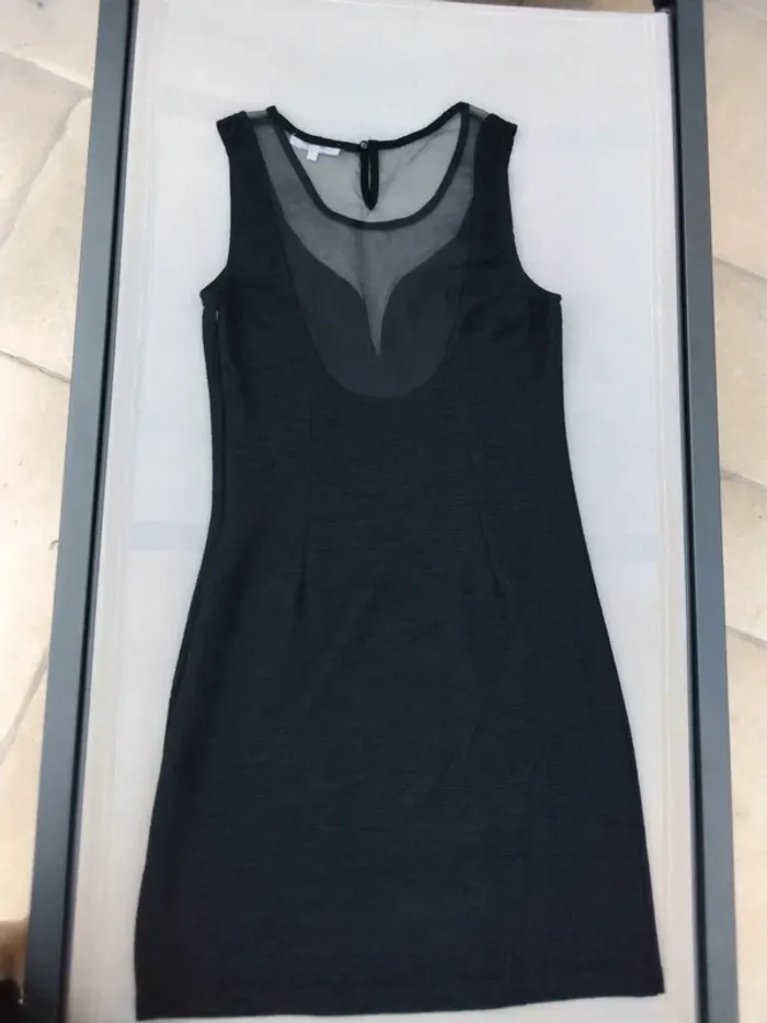 Robe noir sans marque taille S - photo numéro 3