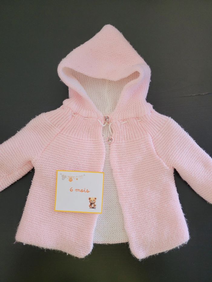 Gilet à capuche 6 mois