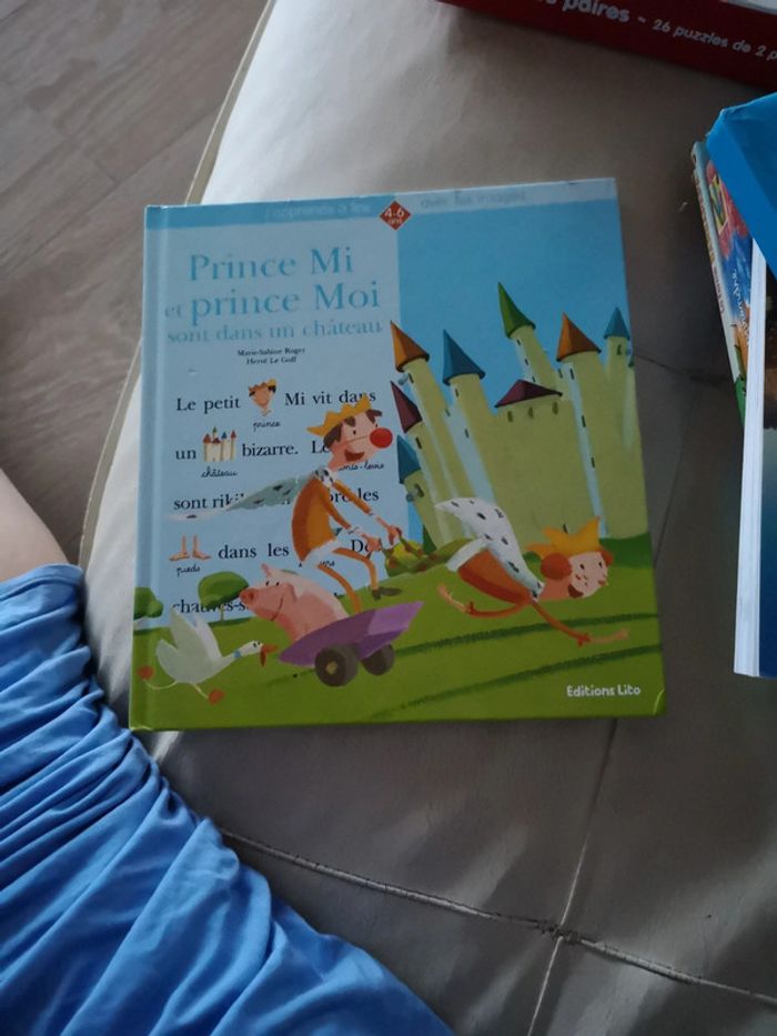 Livre j'apprends à lire prince mi