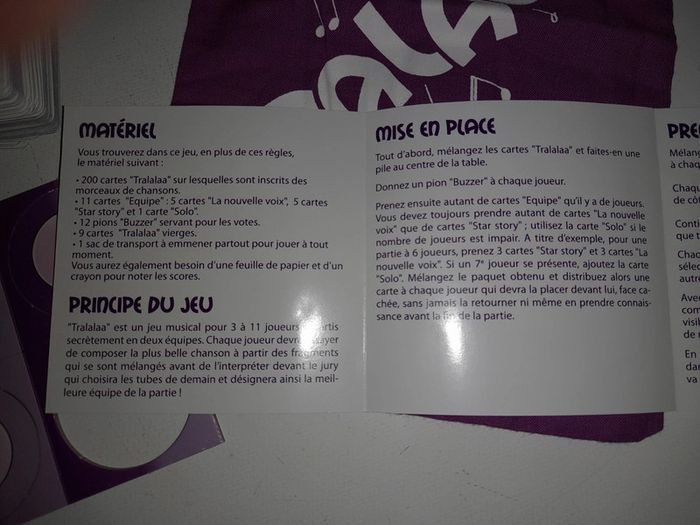 Jeu de cartes Tralalaa - photo numéro 3