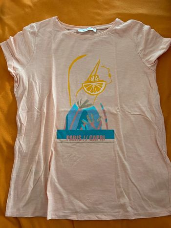 Tee shirt Promod T. M imprimé