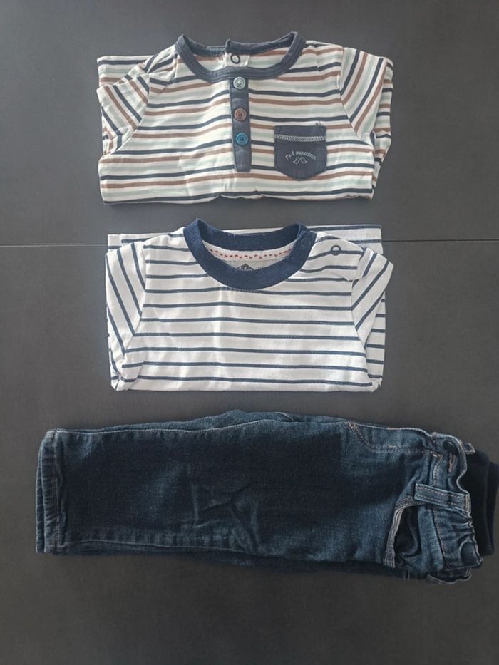 Ensemble bébé 9 mois – Bout’chou, Lee Cooper & Sergent Major - photo numéro 2