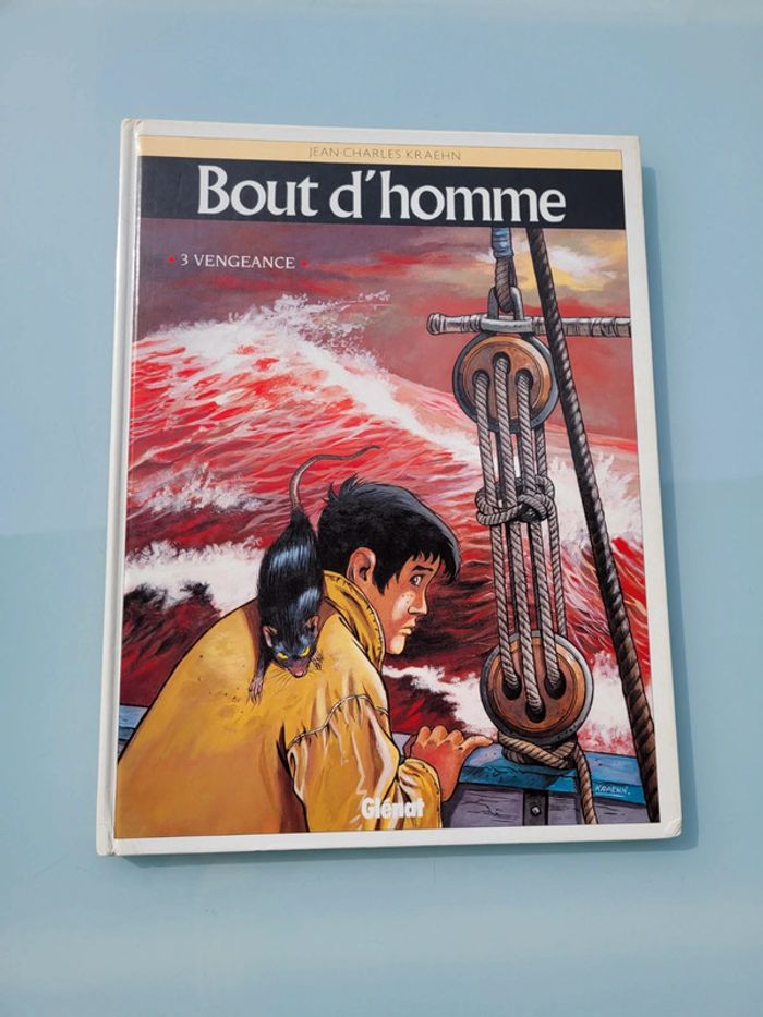 3 BD Bout d'homme, tomes 3, 4 (EO cotées)et 5 (28) - photo numéro 3