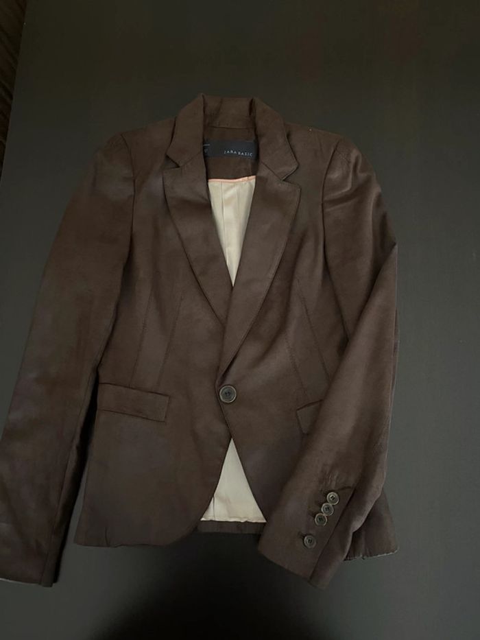 Veste tailleur Zara taille XS - photo numéro 2