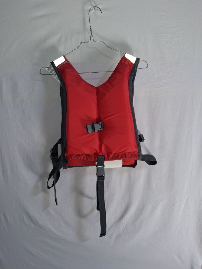 Gilet tribord sauvetage / flottaison rouge complet de 25 à 40kg - photo numéro 2