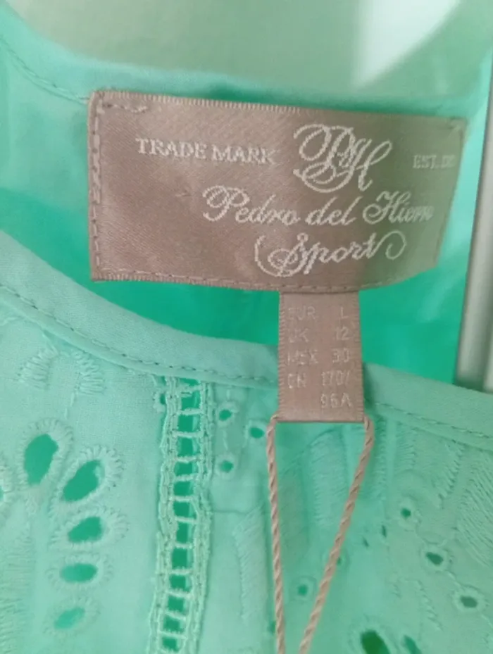 Robe femme été broderie anglaise avec doublure - photo numéro 16