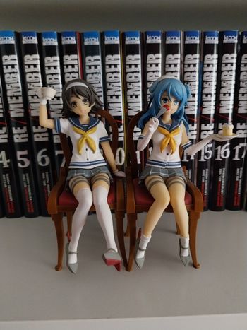 2 Figurines Kantai Collection Tanikaze et Urakaze Ceylon Tea Party Series Banpresto